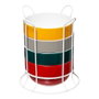 5Five Tazones Petit Déjuni 4 pièces + Support 500 ml - Couleurs Assorties