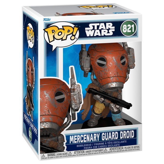 Funko Pop! Star Wars Mercenary Guard Droid Bobble Head