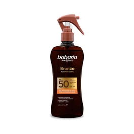 Babaria SUN LOVERS BRONZE huile protectrice solaire SPF 50 200 ml