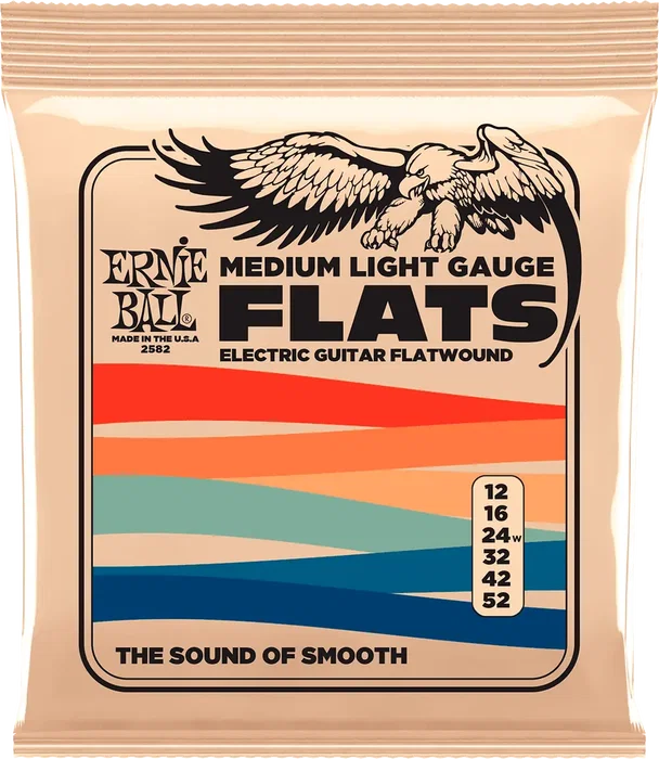 Ernieball Juego Eléctrica Entorchado Plano Light Slinky 11-50