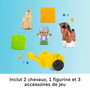 Fisher-Price Little People L'écurie des Joyeux Chevaux avec 6 éléments