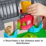Fisher-Price Little People HWR84 - Écurie des Joyeux Chevaux, Coffret de Jeu avec 6 Éléments, Figurines et Sons, Jouet d'Éveil Créatif pour Enfants à Partir de 1 An