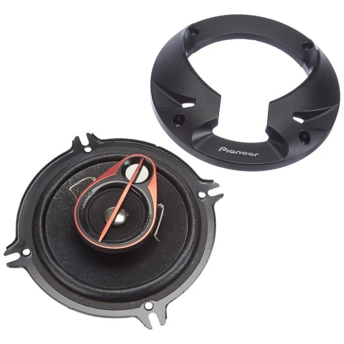 Pioneer HPA - Haut-parleurs voiture 130 mm 3 voies avec MixTrax - 250 W max, 35 W nominal, sensibilité 89 dB - Cône en matrice mica Pioneer HPA - Haut-parleurs voiture 130 mm 3 voies avec MixTrax - 250 W max, 35 W nominal, sensibilité 89 dB - Cône en matrice mica