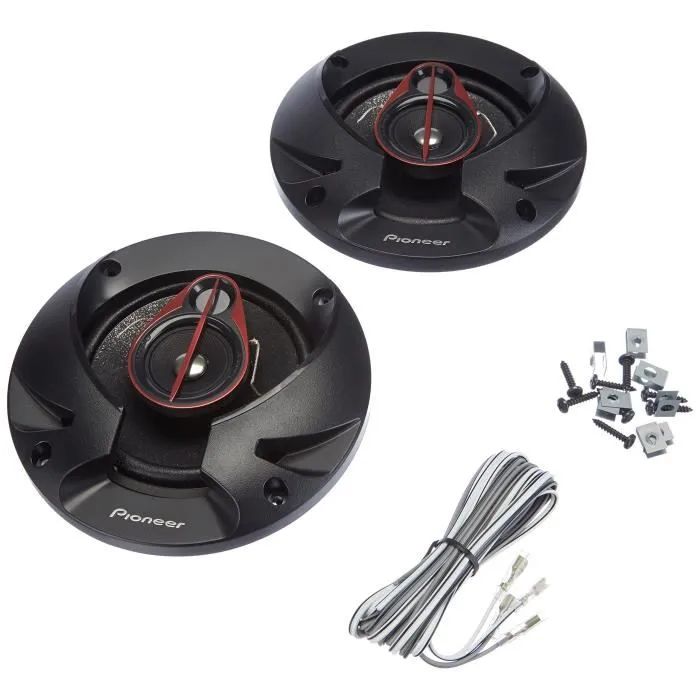 Pioneer HPA - Haut-parleurs voiture 130 mm 3 voies avec MixTrax - 250 W max, 35 W nominal, sensibilité 89 dB - Cône en matrice mica Pioneer HPA - Haut-parleurs voiture 130 mm 3 voies avec MixTrax - 250 W max, 35 W nominal, sensibilité 89 dB - Cône en matrice mica