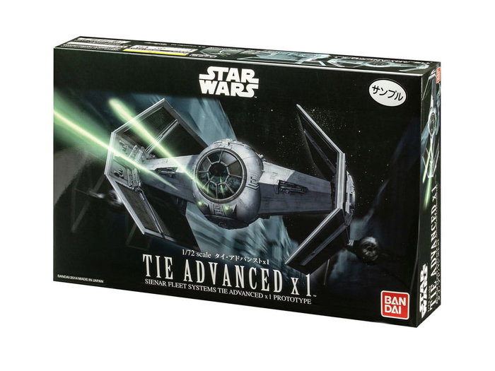 Bandai Star Wars TIE Advanced 1/72