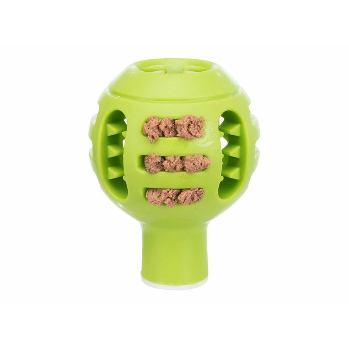 Boule pour animaux de compagnie Trixie Lick'n'Snack Blanc Vert Plastique TPR Ø 8/12 x 13 cm