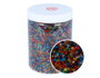 Innspiro Rocaille de verre ronde transparente mélange 2,3mm 500g
