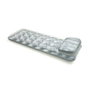 Intex Matelas gonflable de piscine 90620 - Gris argent avec appuie-tête intégré