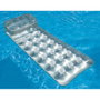 Intex Matelas gonflable de piscine 90620 - Gris argent avec appuie-tête intégré