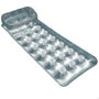 Intex Matelas gonflable de piscine 90620 - Gris argent avec appuie-tête intégré