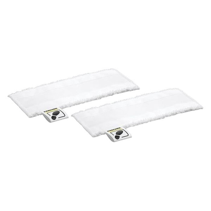Kärcher Kit de 2 recharges de serpillères universelles en microfibres pour buse sol EasyFix Kärcher Kit de 2 recharges de serpillères universelles en microfibres pour buse sol EasyFix