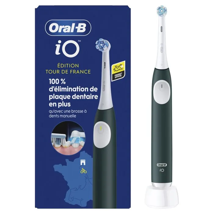 Oral B iO2 Brosse à dents électrique Tour de France - Noir