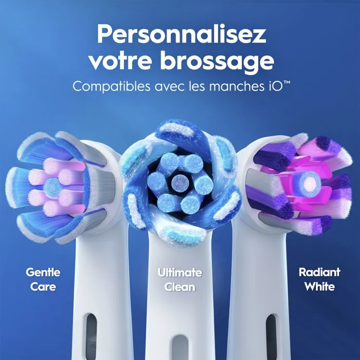 Oral B iO2 Brosse à dents électrique Tour de France - Noir