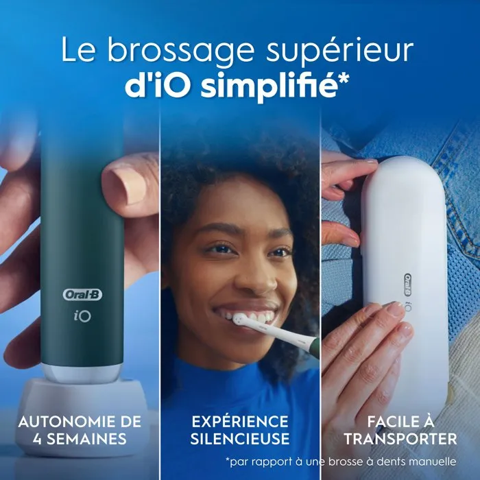 Oral B iO2 Brosse à dents électrique Tour de France - Noir
