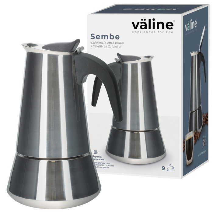 Väline Sembe Cafetera inducción 9 tazas Väline Sembe Cafetera inducción 9 tazas