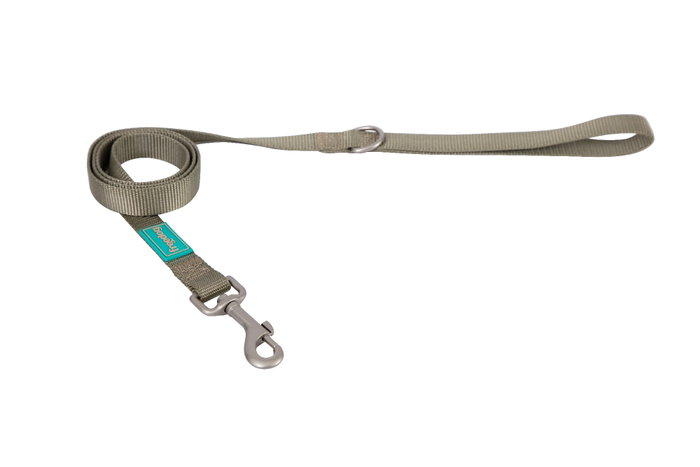 Freedog Laisse Nylon Basic Vert Sauge 25mm x 120cm Freedog Laisse Nylon Basic Vert Sauge 25mm x 120cm