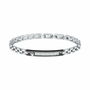 Bracelet Homme Maserati Acier inoxydable 21,5 cm Argenté