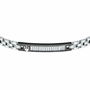 Bracelet Homme Maserati Acier inoxydable 21,5 cm Argenté