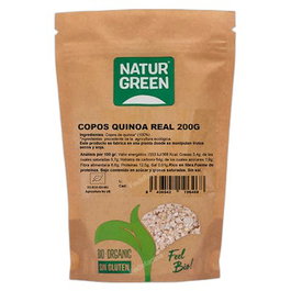 NATURGREEN Copos de quinoa real bio 200 g