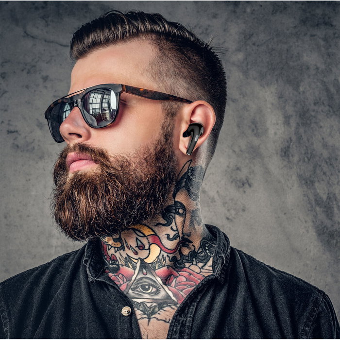 Écouteurs in Ear Bluetooth Myway Noir Écouteurs in Ear Bluetooth Myway Noir