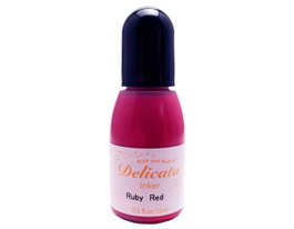 Tsukineko Encre DELICATA Rouge rubí brillant 15ml