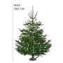 Krinner Ultra Grip+ XL Support de sapin de Noël (3,0 m / 12 cm / 4,5 L)