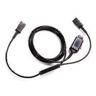 Poly Y-Connector Training - Convertisseur pour double casque, connexion unique pour adaptateur, compatible Avaya et séries Poly A22/E10/M12/M22/MX10/P10/S20