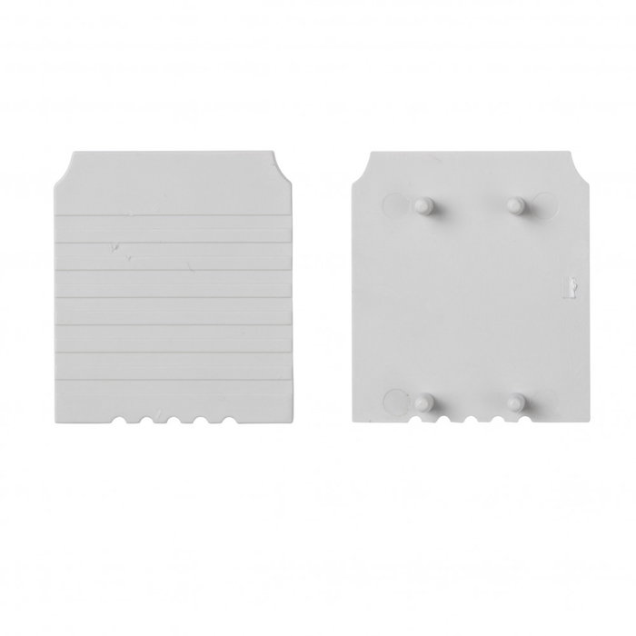 Greenice Embout SU-M001B pour profilé LED, finition adaptée aux bandes LED flexibles Greenice Embout SU-M001B pour profilé LED, finition adaptée aux bandes LED flexibles