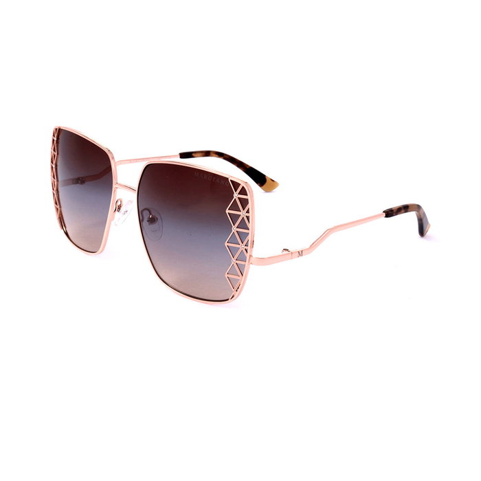 Guess By Marciano GM0829 28F 130 mm Lunettes de Soleil Femme Métal Carré UV400