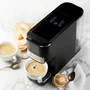 Domo Machine à expresso 4-en-1 1525 W 1,5 L Noir compatible Nespresso Dolce Gusto ESE café moulu