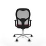 Piqueras y Crespo Chaise de Bureau 1D086N0 Bordeaux