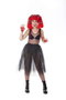 Creaciones Llopis Vampira Roja Molona - Déguisement Adulte de Vampire Rouge - Taille M