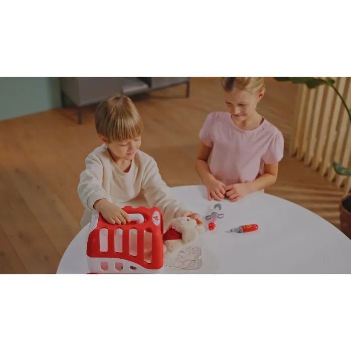 Klein Mallette vétérinaire avec chien en peluche et accessoires Klein Mallette vétérinaire avec chien en peluche et accessoires