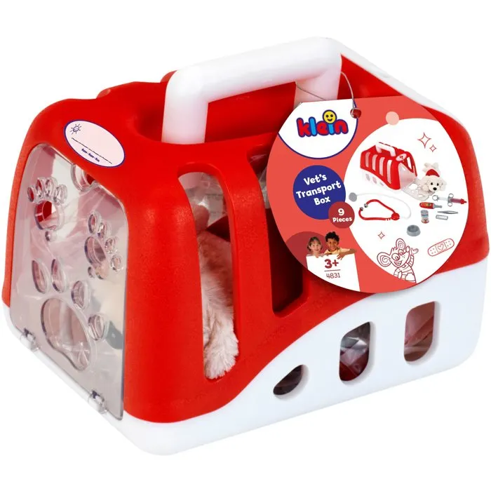 Klein Mallette vétérinaire avec chien en peluche et accessoires Klein Mallette vétérinaire avec chien en peluche et accessoires