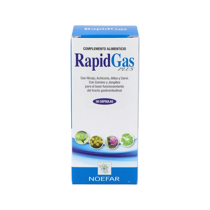 NOEFAR Rapidgas Plus 50 Capsules NOEFAR Rapidgas Plus 50 Capsules