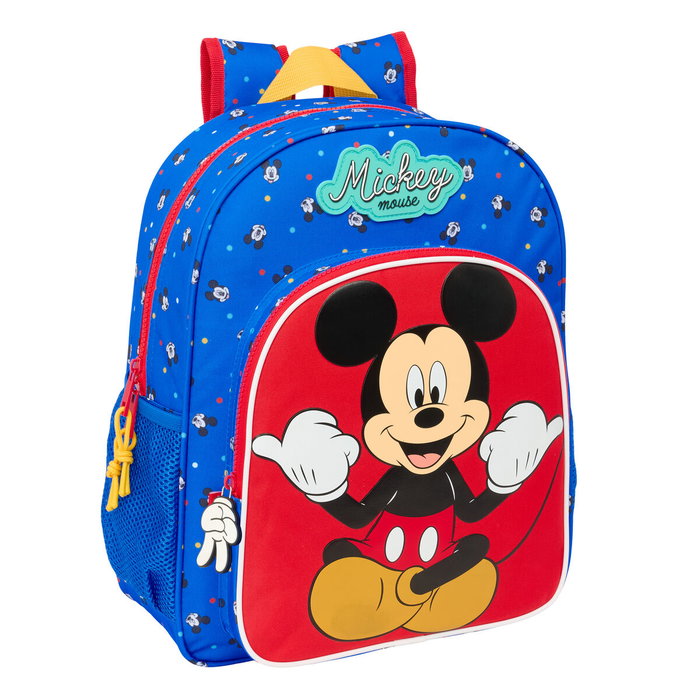 Cartable Mickey Mouse Clubhouse Good day Bleu 32 x 38 x 12 cm Cartable Mickey Mouse Clubhouse Good day Bleu 32 x 38 x 12 cm