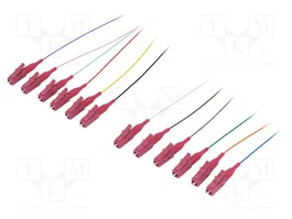 LOGILINK Pigtail en fibre optique OM4 LC/UPC 2m gris