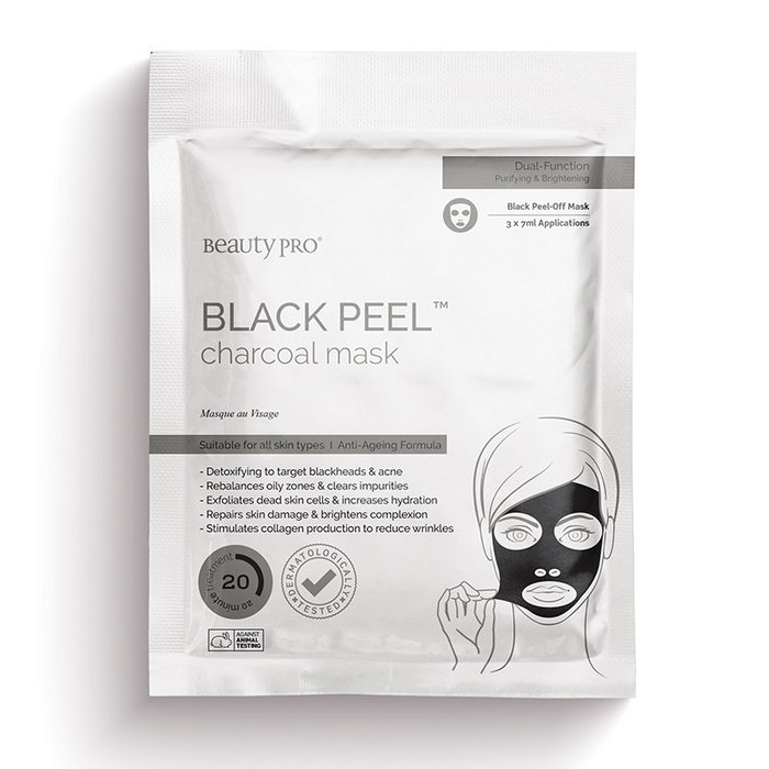Beauty Pro Black Peel Off Mask 3x7g