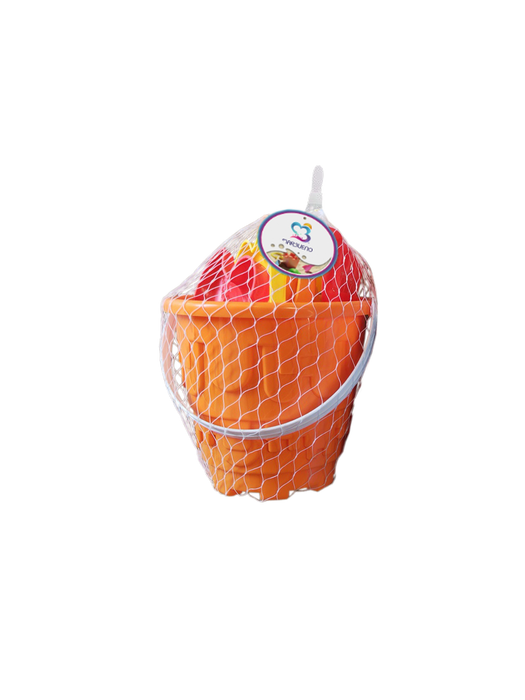 Marbueno SUMMER 10327N Seau de Plage avec Accessoires Orange 19x15 cm Marbueno SUMMER 10327N Seau de Plage avec Accessoires Orange 19x15 cm