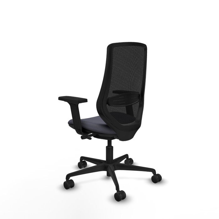 PIQUERAS Y CRESPO Chaise Mardos Synchrone/Traslack Gris foncé/Noir