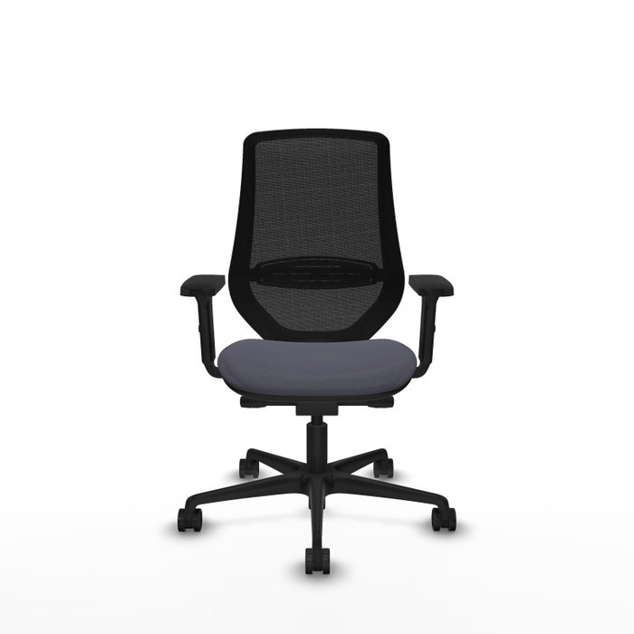 PIQUERAS Y CRESPO Chaise Mardos Synchrone/Traslack Gris foncé/Noir