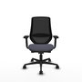 PIQUERAS Y CRESPO Chaise Mardos Synchrone/Traslack Gris foncé/Noir