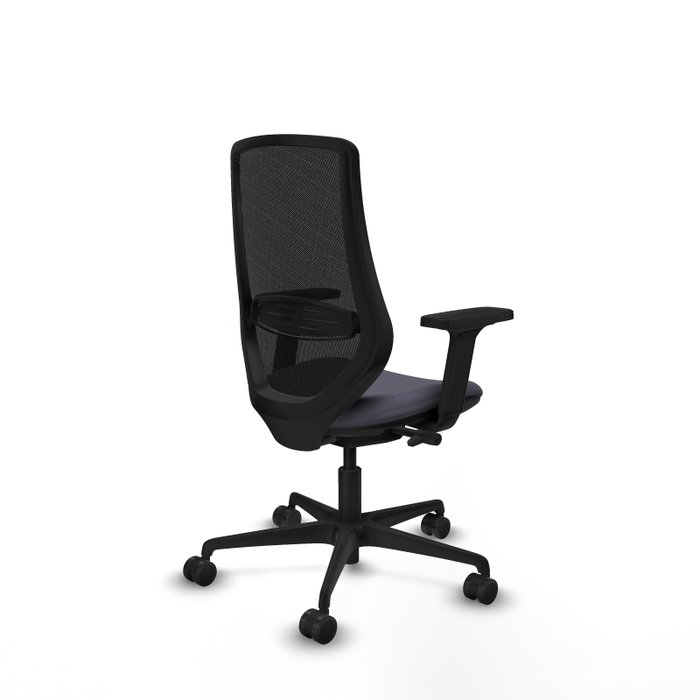 PIQUERAS Y CRESPO Chaise Mardos Synchrone/Traslack Gris foncé/Noir