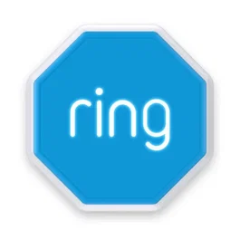Ring - Sirène Extérieure Sans Fil pour Alarmes Ring, Détecteur de Mouvement avec Champ de 10 m et Angle de 110°, 4 Zones, Bleue
