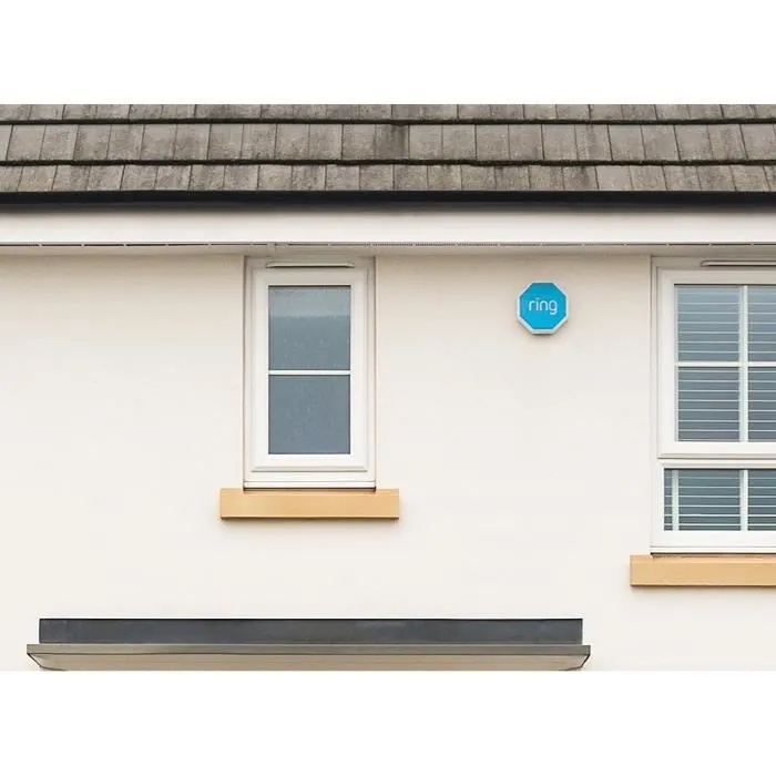 Ring Sirène Extérieure Sans Fil pour Ring Alarm, Bleue, 4 Zones, 1 Détecteur, Portée 10m, Angle 110° Ring Sirène Extérieure Sans Fil pour Ring Alarm, Bleue, 4 Zones, 1 Détecteur, Portée 10m, Angle 110°