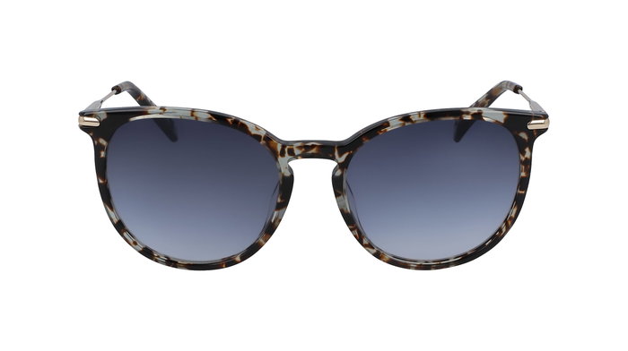 Longchamp LO646S-227 Lunettes de soleil marron avec verre bleu dégradé