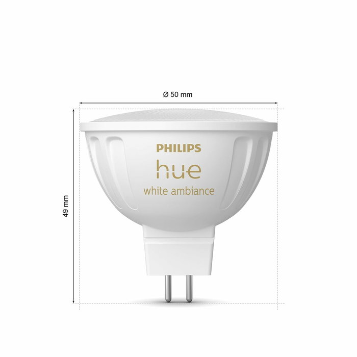 Philips Hue MR16 White Ambiance - Lumière Blanche réglable