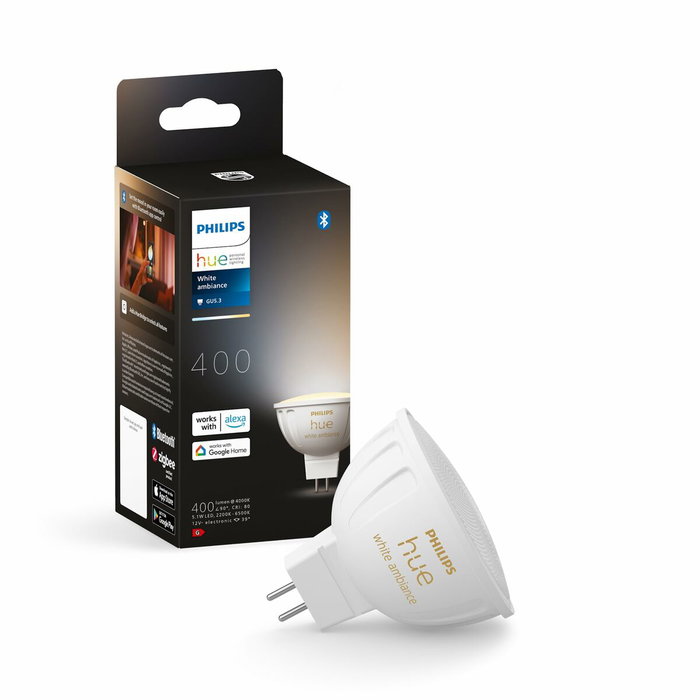 Philips Hue MR16 White Ambiance - Lumière Blanche réglable