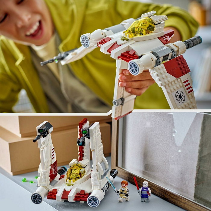 LEGO Star Wars 75432 The Clone Wars Chasseur V-19 Torrent - Jeu de Construction de 567 pièces LEGO Star Wars 75432 The Clone Wars Chasseur V-19 Torrent - Jeu de Construction de 567 pièces