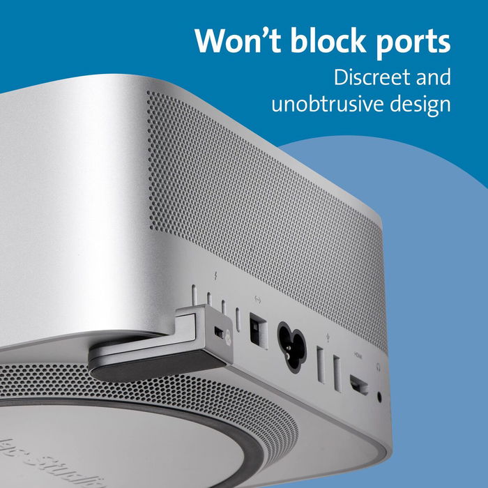 Câble USB Kensington LOCKING ADAPTER FOR MAC STUDIO LOCK Gris Argenté Câble USB Kensington LOCKING ADAPTER FOR MAC STUDIO LOCK Gris Argenté